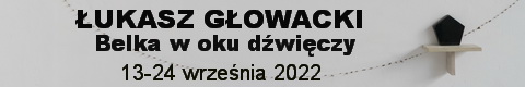 Galeria xx1 - Łukasz Głowacki <br>Belka w oku dźwięczy